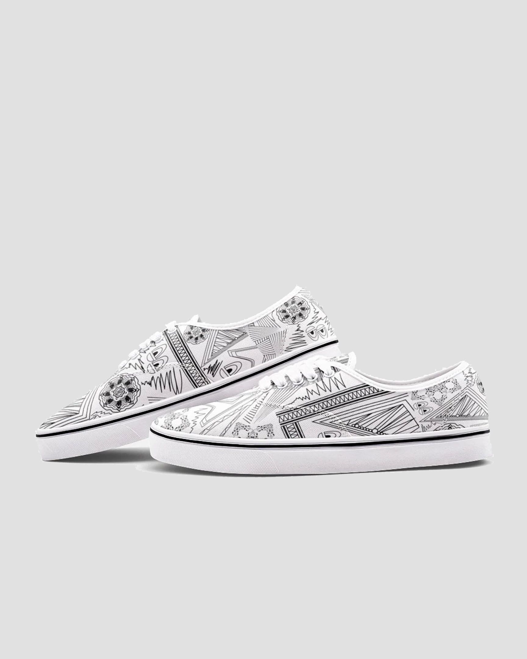 1-Unisex Canvas Shoes | Low Cut Loafer Sneakers